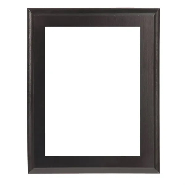 5" x 7" Black Matte Finish Plaque with Sublimated Plate
