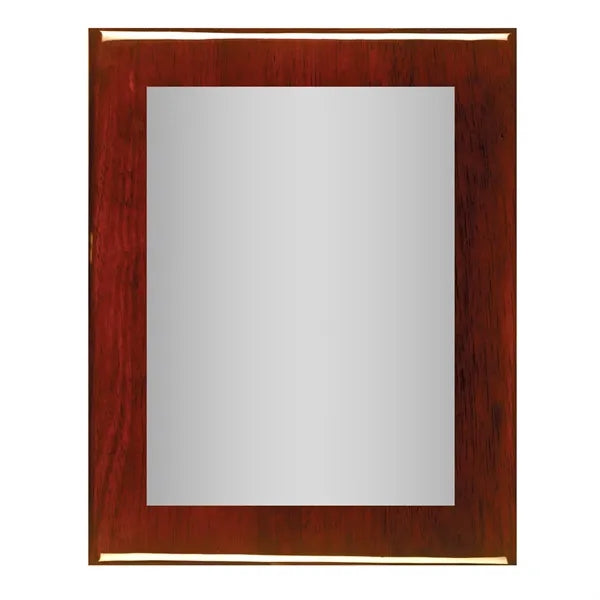 7" x 9" Rosewood Piano Plaque with Sublimated Plate
