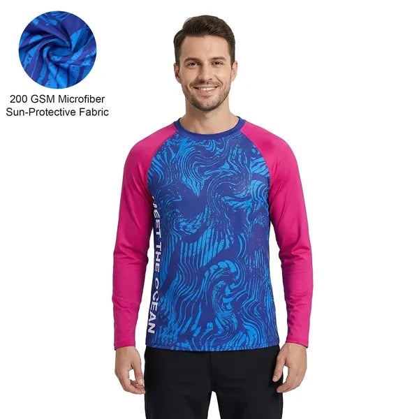 Unisex Sublimation SolarProtec Performance Long Shirt Hoodie