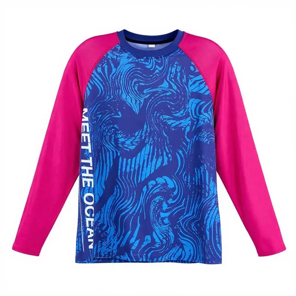 Unisex Sublimation SolarProtec Performance Long Shirt Hoodie