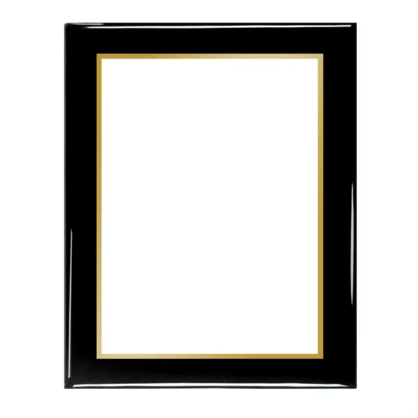 7" x 9" Black Piano Sublimated Plaque and Back Plate