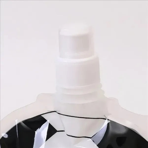 16 Oz Soccer-Themed Collapsible Water Bottle