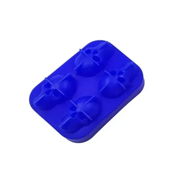 Skull-Shaped Silicone Ice Cube Tray
