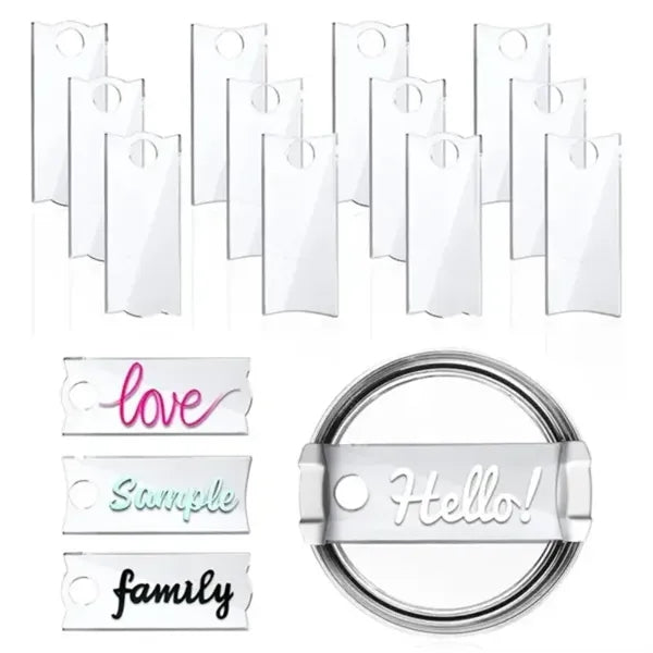 Tumbler Name Tags