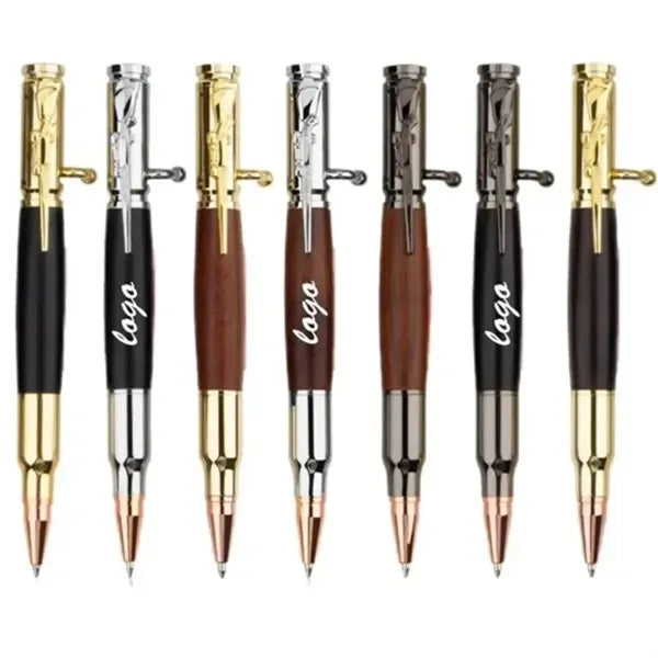 Tactical Bolt-Action Metal Pen