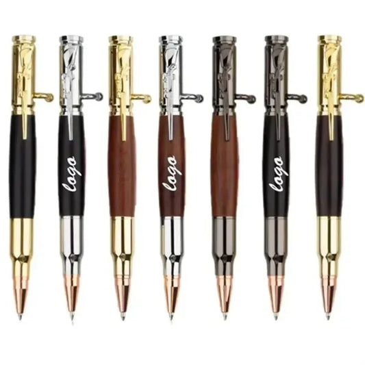 Tactical Bolt-Action Metal Pen