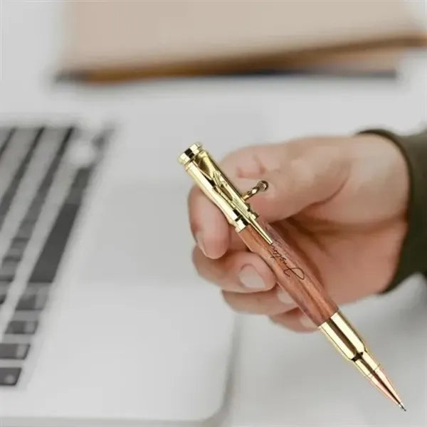 Tactical Bolt-Action Metal Pen