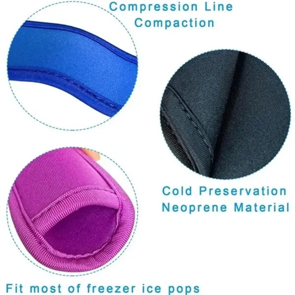 Neoprene Popsicle Cooler Sleeves