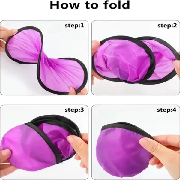 Compact Folding Hand Fan With Protective Case