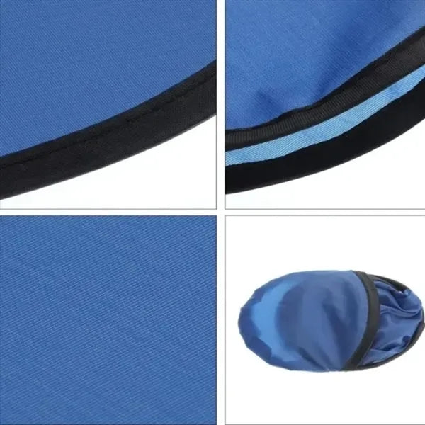 Compact Folding Hand Fan With Protective Case