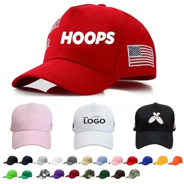 Embroidered Cotton Baseball Cap