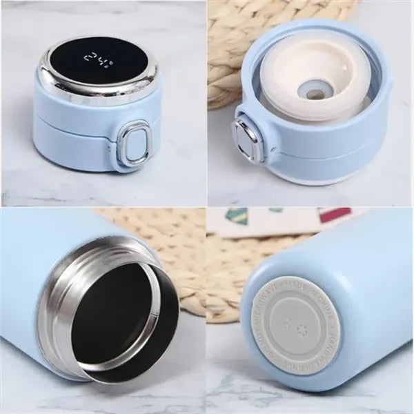 Smart Temp-Control LED Thermos Tumbler