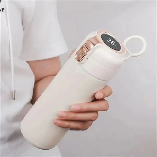 Smart Temp-Control LED Thermos Tumbler