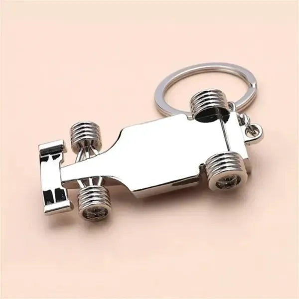 3D Zinc Alloy F1 Race Keychain