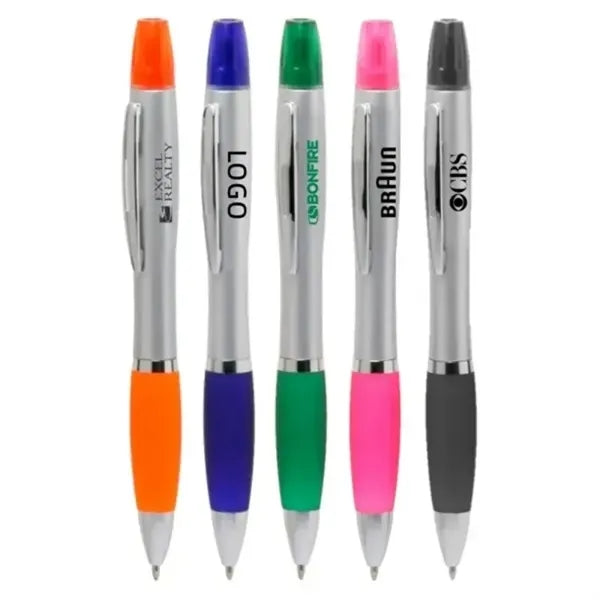 Translucent Highlighter Pen Combo with Twist Design