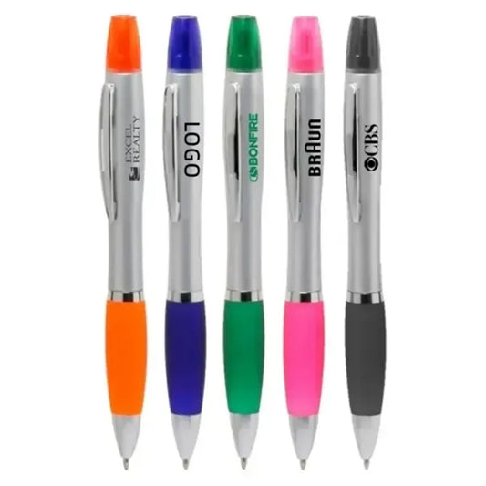 Translucent Highlighter Pen Combo with Twist Design