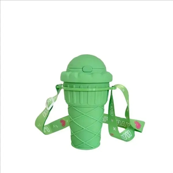 Whimsical Ice Cream Straw Cup