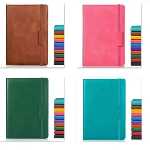 Vintage A5 Leather Travel Notebook