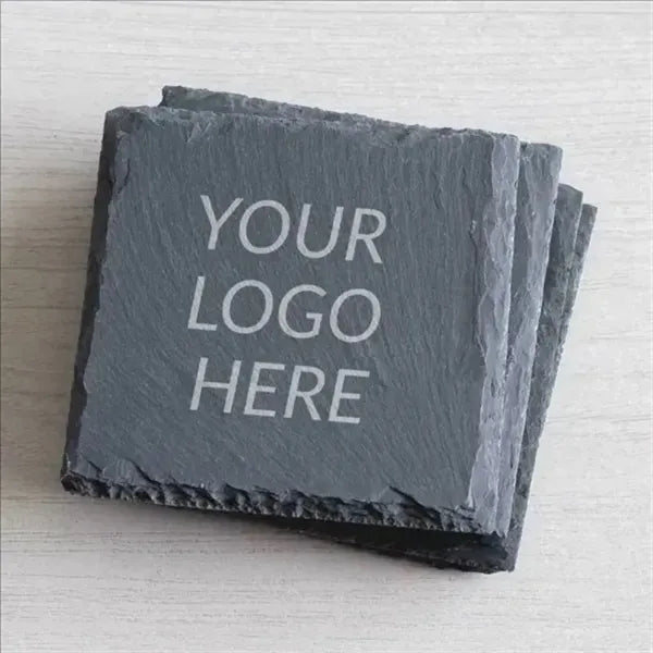 Engraved Slate Stone Coasters