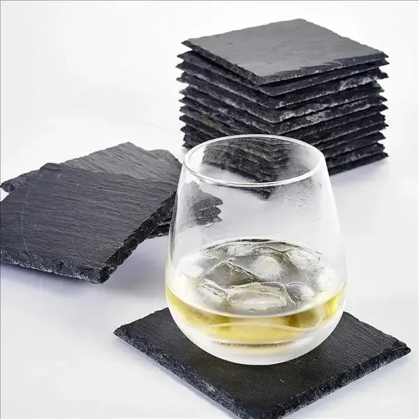 Engraved Slate Stone Coasters