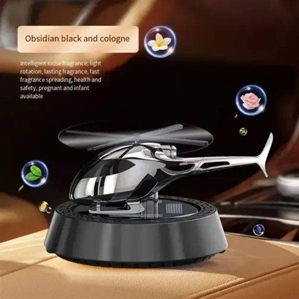 Solar-Powered Helicopter Aroma Diffuser
