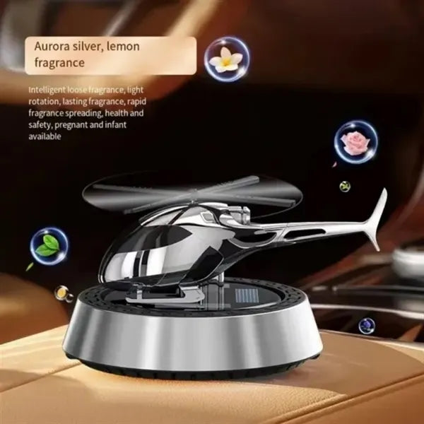 Solar-Powered Helicopter Aroma Diffuser