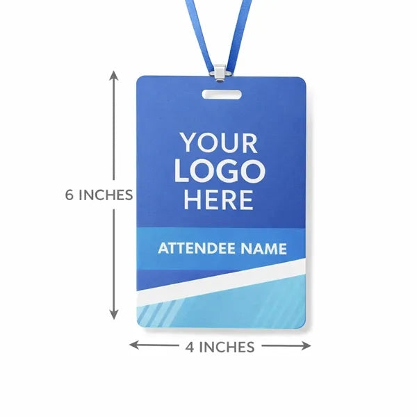 Event Name Badges 4 x 6
