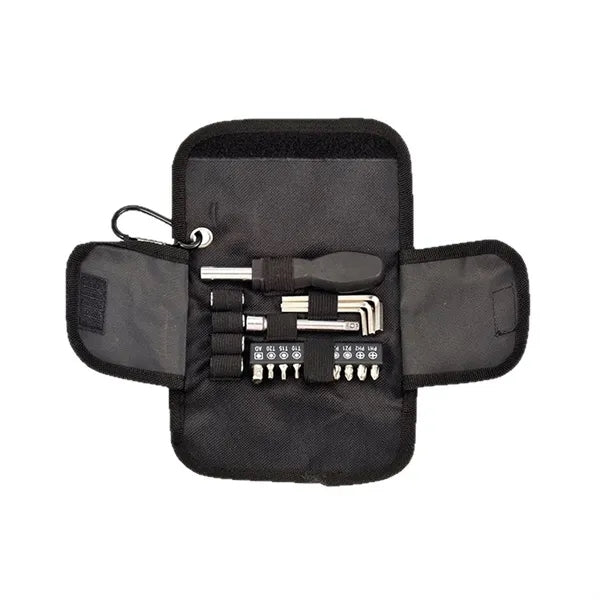 20-Piece Hex Key Wrench Set with Canvas Bag