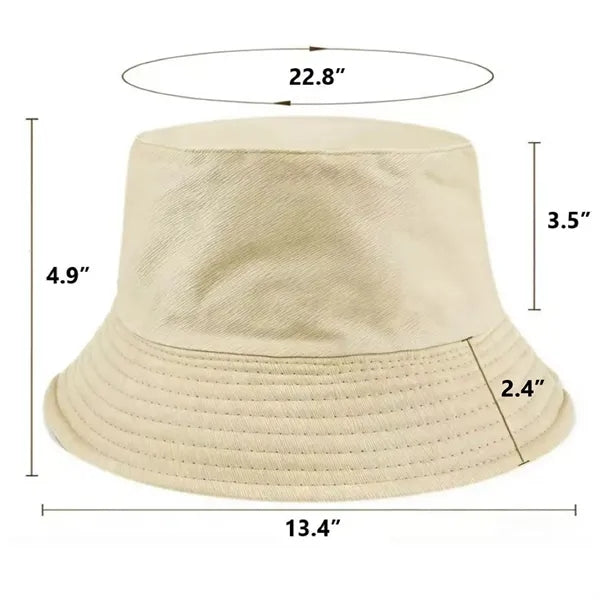 Double-Side-Wear Outdoor Beach Bucket Hats