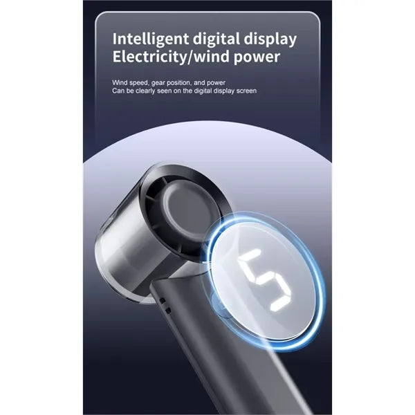 Portable Rechargeable Fan with 4000mAh Battery