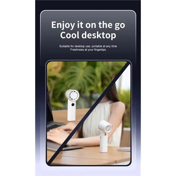 Portable Rechargeable Fan with 4000mAh Battery