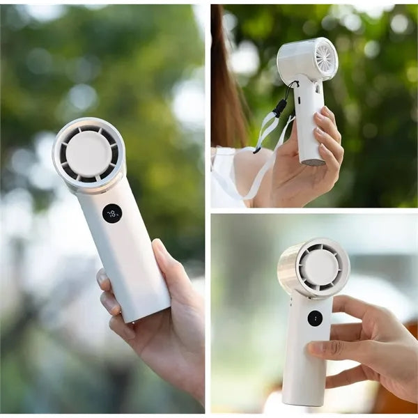 Portable Rechargeable Fan with 4000mAh Battery