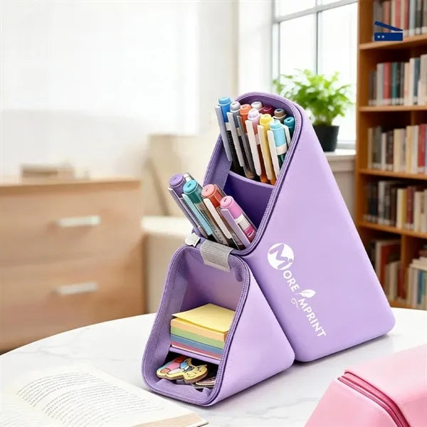 Silicon Pencil Case Slim Portable Pen Holder