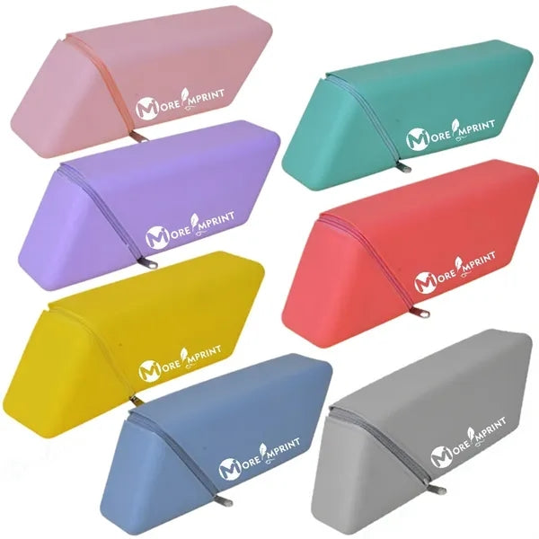 Silicon Pencil Case Slim Portable Pen Holder