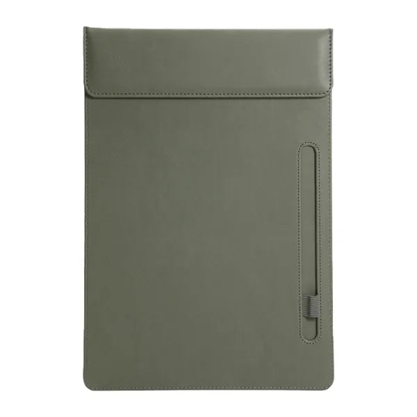 Executive A4 PU Leather Clipboard With Pen Slot
