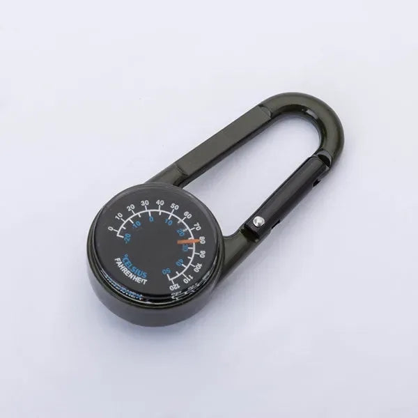 Zinc Alloy Carabiner Compass