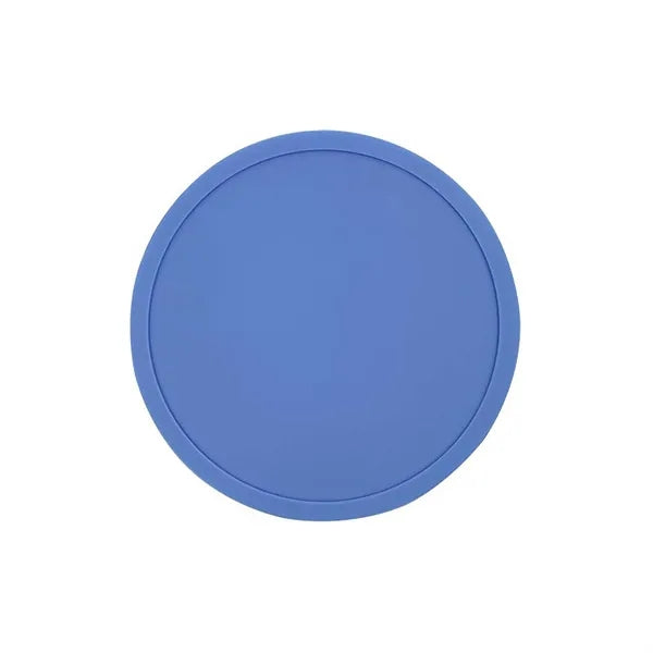6 Pieces Silicone Coasters Set with Holder
