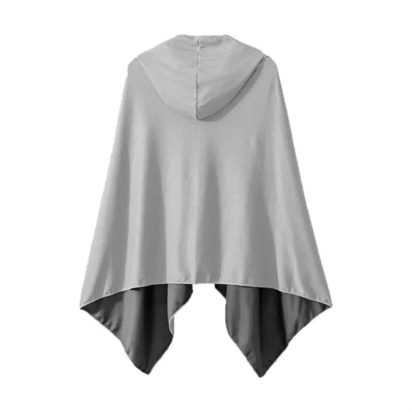 Cool Quick-Drying Beach Cape With Buttons