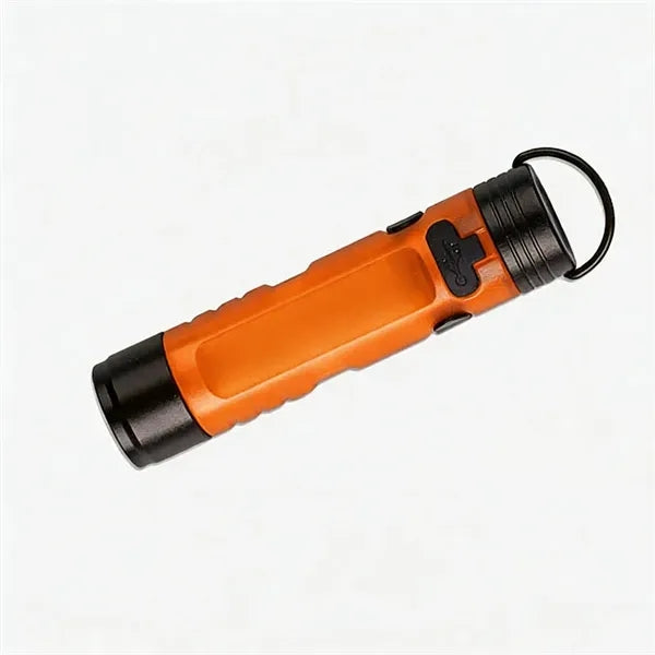 Magnetic Flashlight With Hat Clip