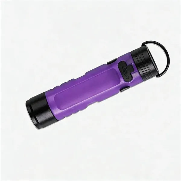 Magnetic Flashlight With Hat Clip