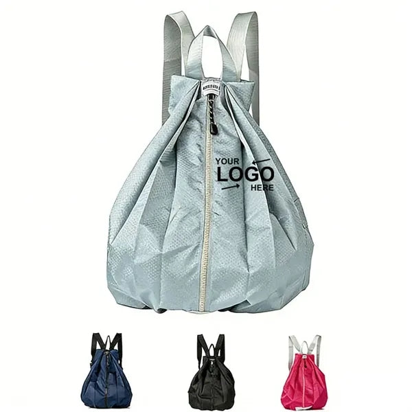 Waterproof Foldable Zipper Backpack