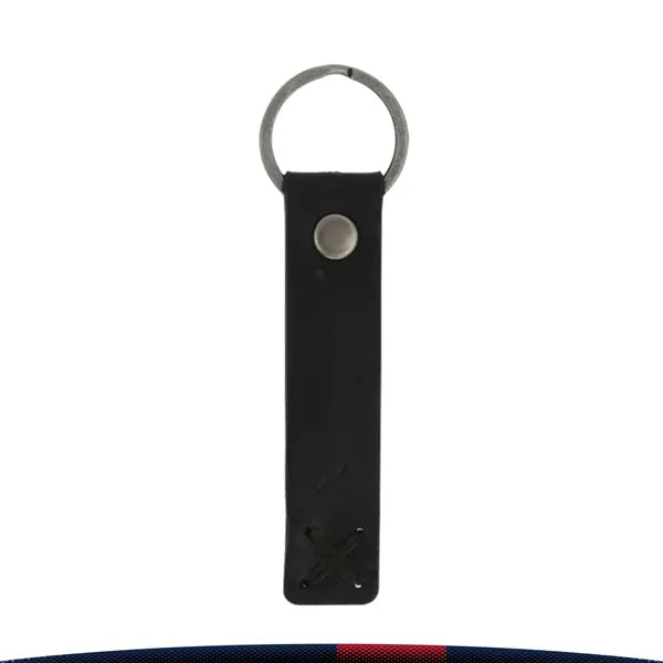 Flarivet Riveted Leather Keychain