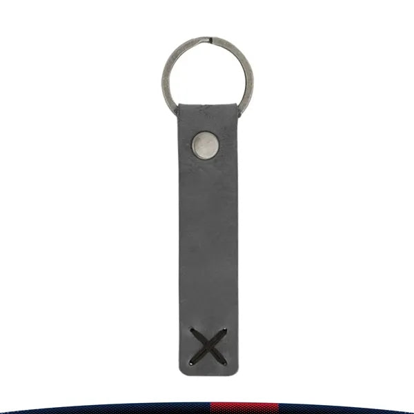 Flarivet Riveted Leather Keychain