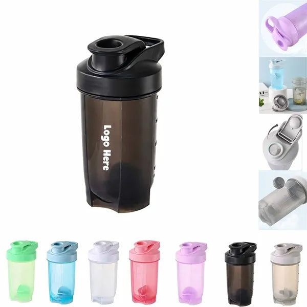 16.oz Plastic Protein Powder Shake Cup