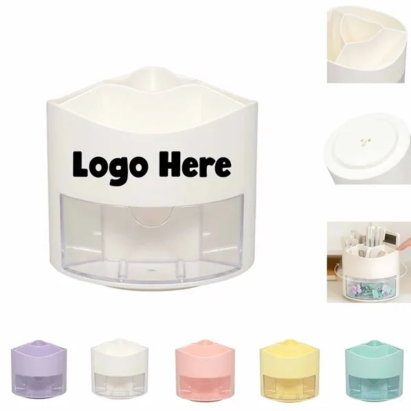360 Degree Rotating Desk Organizer