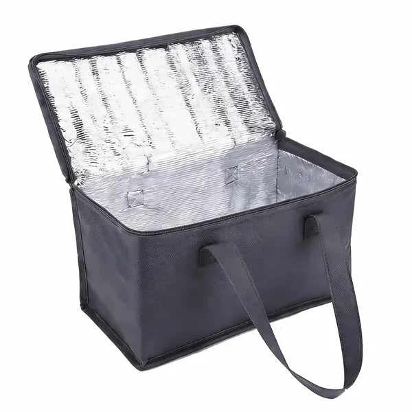 Non-Woven Insulated Picnic Cooler Bag with Zipper