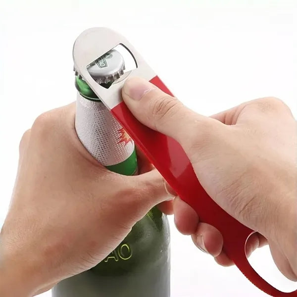 Portable Steel Bottle Opener Durable Bar Hand Tool
