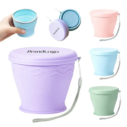 Portable Foldable Silicone Cup