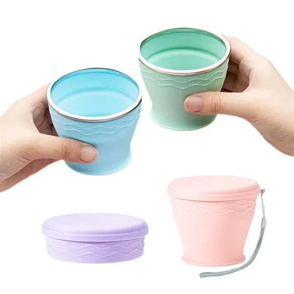 Portable Foldable Silicone Cup