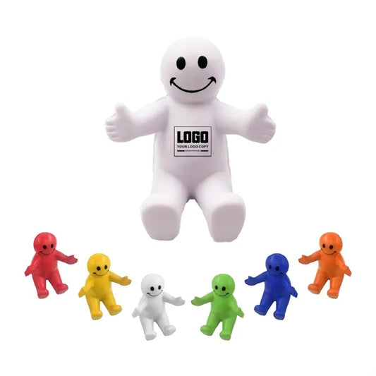 Squeezable Smile Face Phone Holders